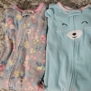 COPY - Carter's 2T feetie pajamas